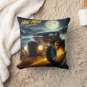 Moonlit shore cruise in a hot rod cushion