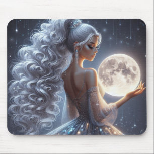 Moonlit Siren Mouse Pad