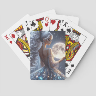 Moonlit Siren Playing Cards