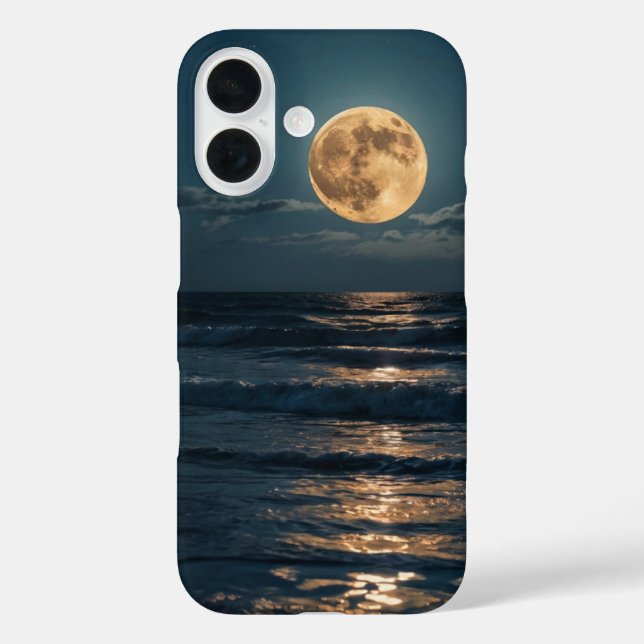 Moonlit Tides Case-Mate iPhone Case (Back)