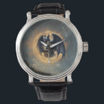 Moonlit Timekeeper – Steampunk Bat  Watch<br><div class="desc">Moonlit Timekeeper – Steampunk Bat of the Clockwork Realm. Somewhere between the ticking of forgotten clocks and the glow of the eternal moon, a silent guardian watches over time itself. The Moonlit Timekeeper is a mysterious creature of the Clockwork Realm — a small bat-like being carrying the heart of an...</div>