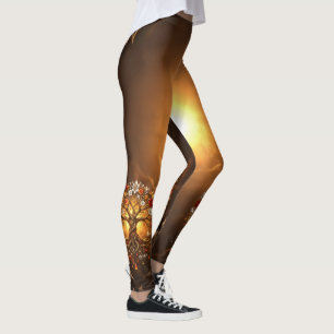 Moonlit Tree of Embered Eternity Leggings
