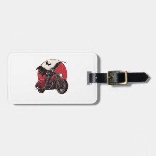  Moonlit Vampire Ride Luggage Tag