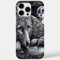 Moonlit White Wolf Wonder