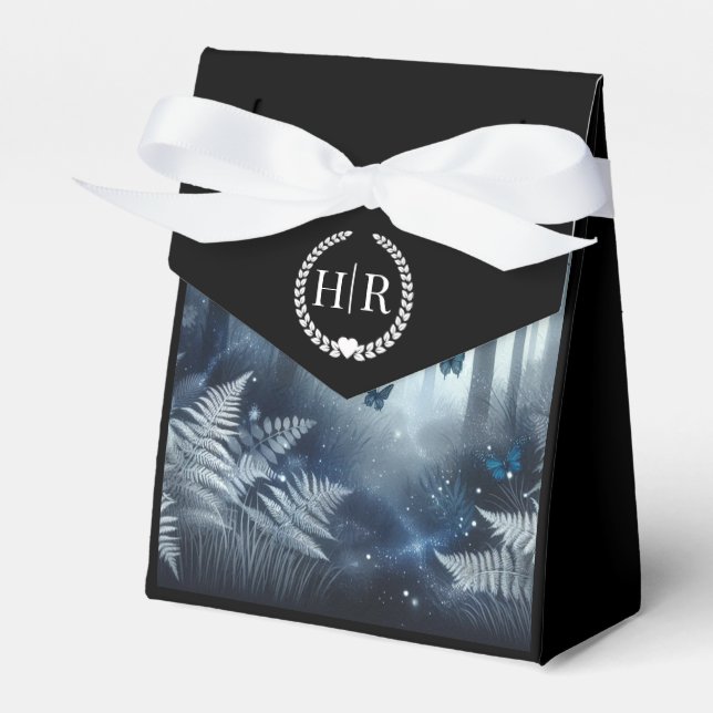 Moonlit Wings and Midnight Magic Favour Box (Front Side)