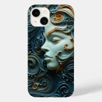 Moonlit Woman 3D Art
