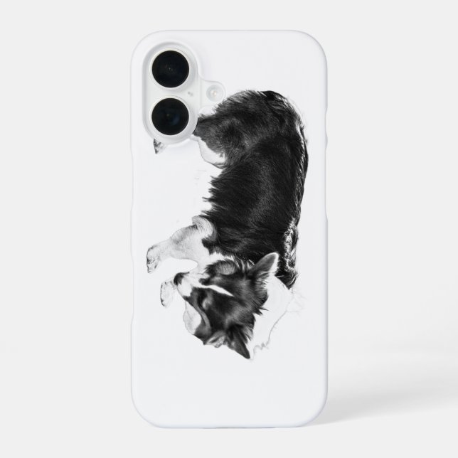 Moonpath Nose-Tilt iPhone 16 Case (Back)