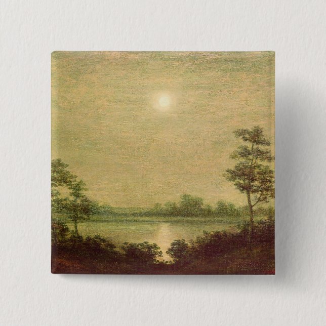 Moonrise 15 Cm Square Badge (Front)