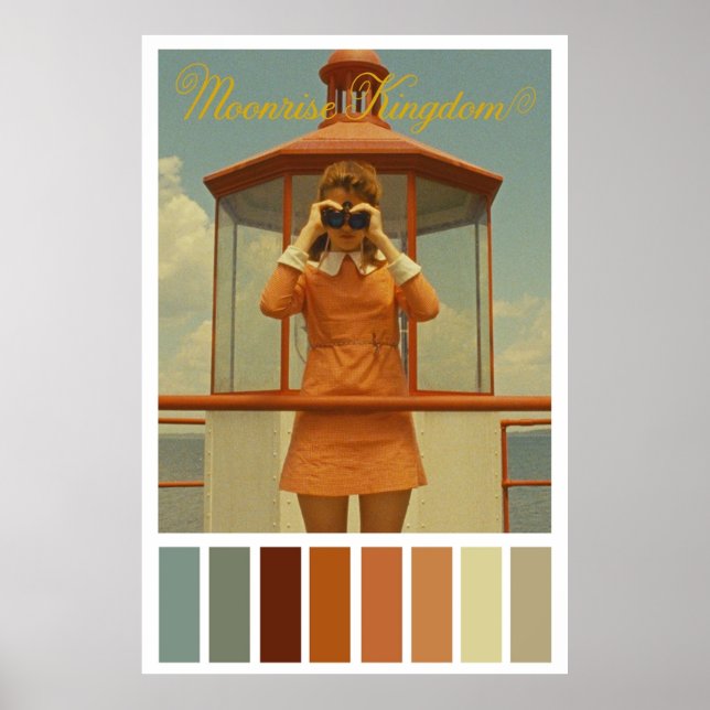 Moonrise Kingdom Movie Poster (Front)