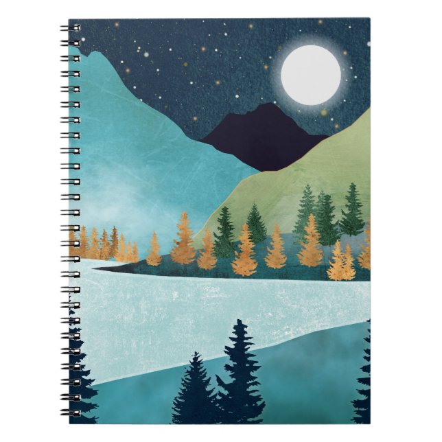 Moonrise Lake Notebook (Front)