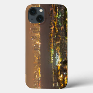 Moonrise over the San Diego skyline iPhone 13 Case