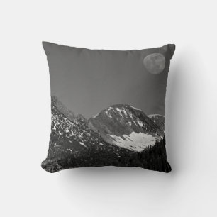 Moonrise, Sierra-Nevada, Glacier Point Vista Cushion