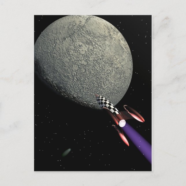 Moonrocket 56 postcard (Front)