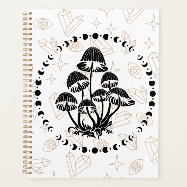 Moons and Mushrooms Planner (Front)