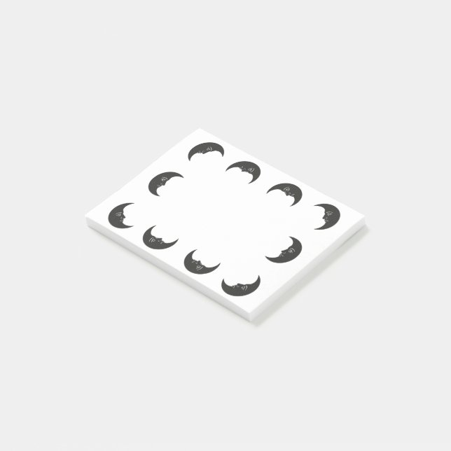 Moons Post-it Notes (Angled)