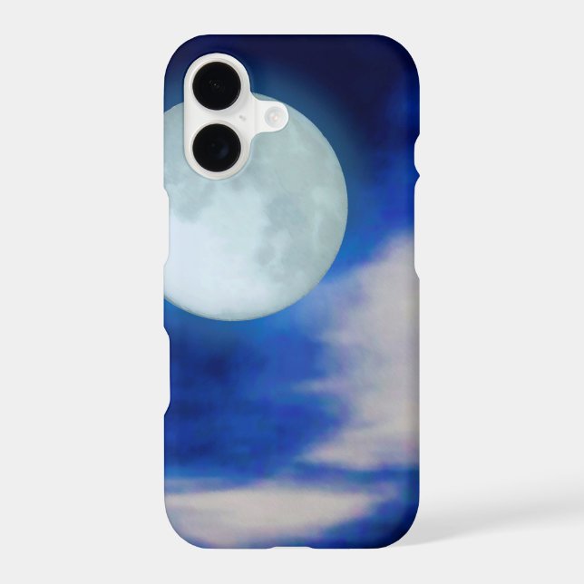 Moonscape with moonlit clouds (Back)