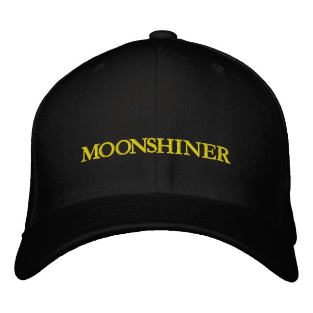 MOONSHINE EMBROIDERED HAT (Front)