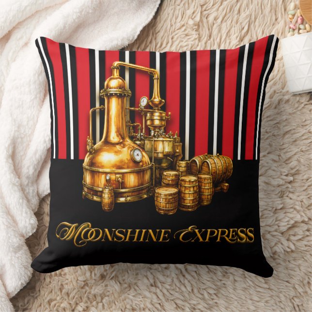 Moonshine Express Luxury Design Pillow! Cushion (Blanket)