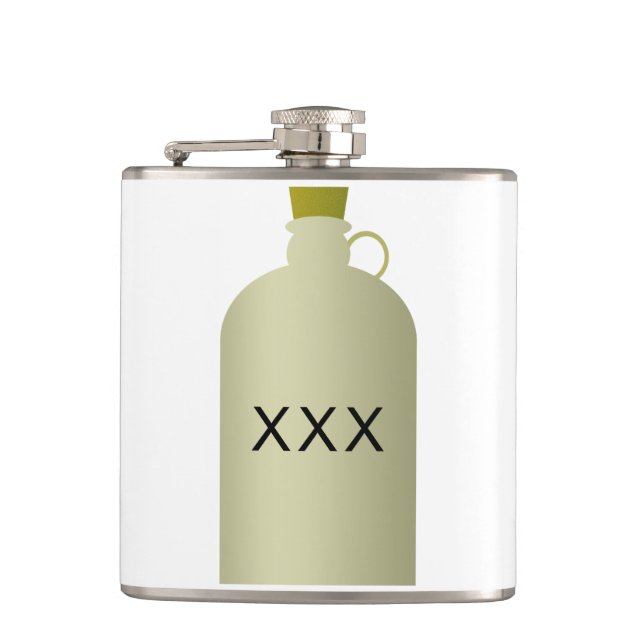Moonshine Jug Flask (Front)