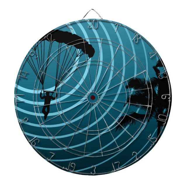 moonshine skydiver dartboard (Front)