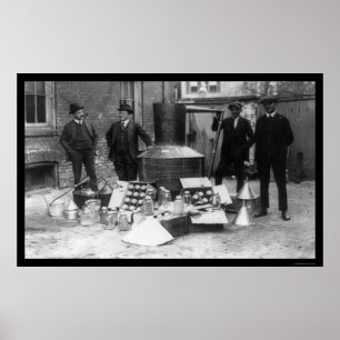 Moonshine Still IRS 1922 Poster