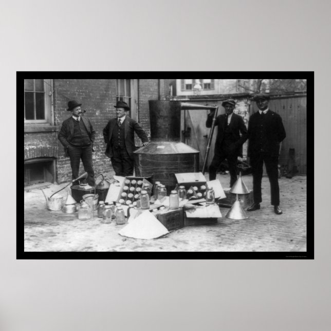 Moonshine Still IRS 1922 Poster (Front)