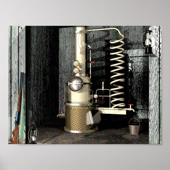 Moonshine still poster (Front)