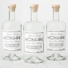 Moonshine Whiskey Black and Grey