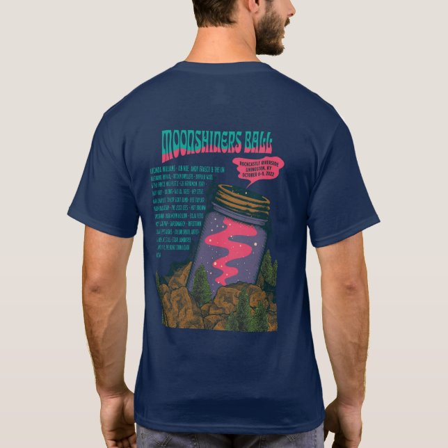 Moonshiner's Ball 2022 Line-Up T-Shirt (Back)