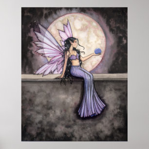 Moonstone Fairy Poster by Molly Harrison