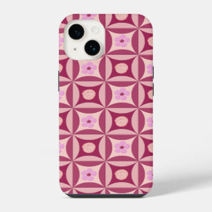 MoonStone Rose and Cherry Flower in the Door iPhone 14 Case