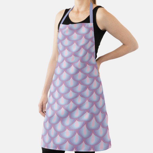 Moonstone Scales Large Apron (Insitu)