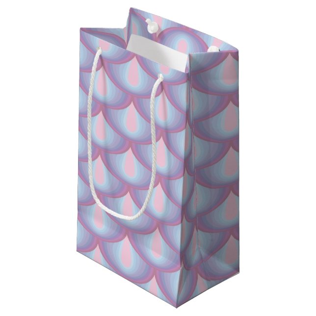 Moonstone Scales Small Gift Bag (Front Angled)