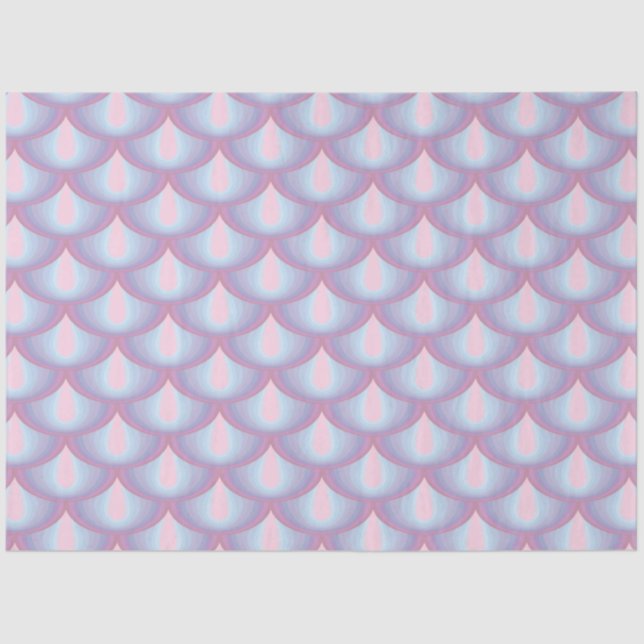 Moonstone Scales Tissue Paper (Front)