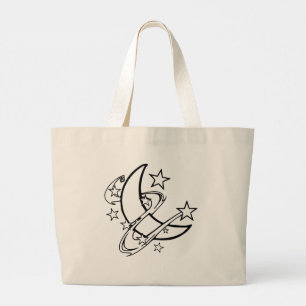Moonstruck Large Tote Bag