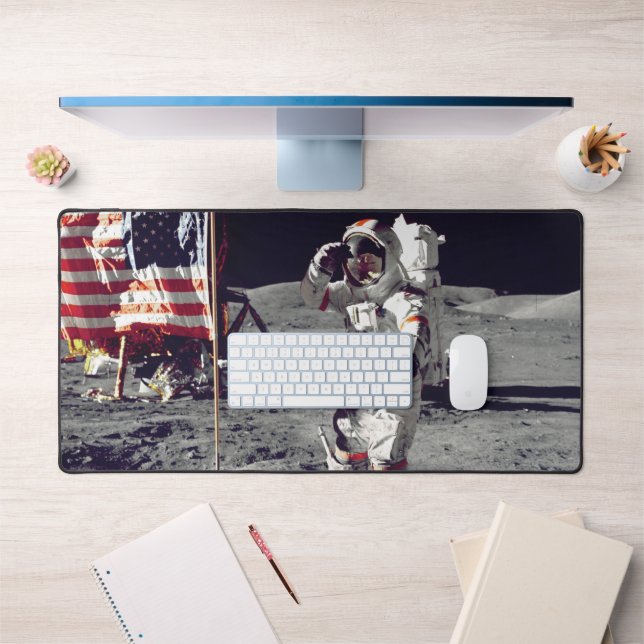Moonwalk Apollo 17 Desk Mat (Office 1)
