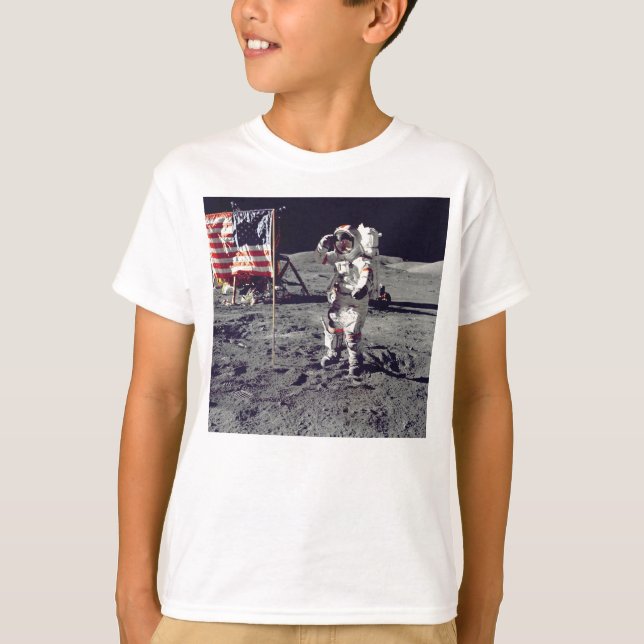Moonwalk Apollo 17 T-Shirt (Front)
