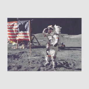 Moonwalk Apollo 17 Tissue Paper