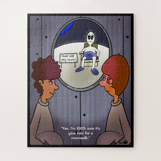 Moonwalk Jigsaw Puzzle 16 x 20 (Vertical)