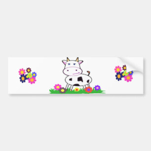 moooo bumper sticker