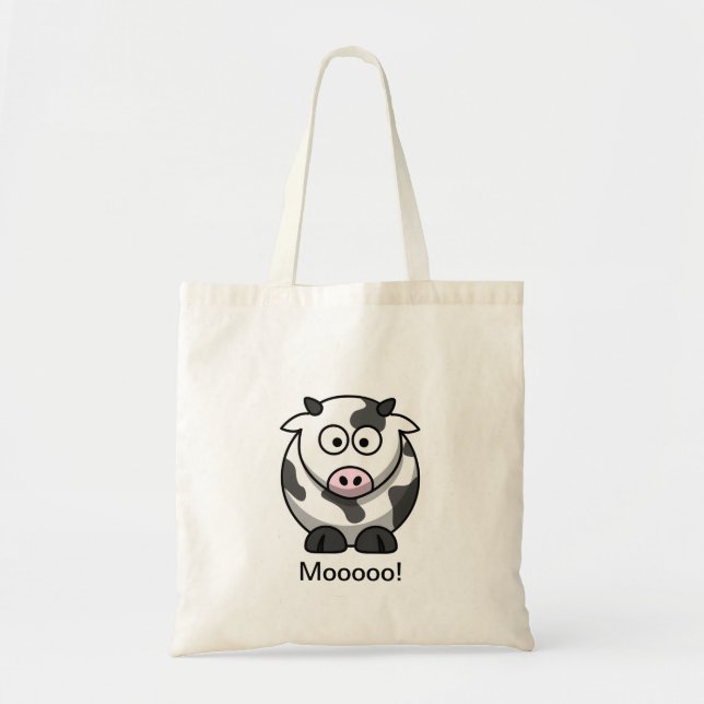 Mooooo! Cow Tote Bag (Front)