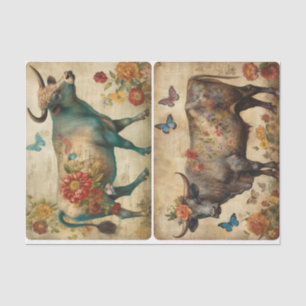 Moootiful Bulls Tissue Paper