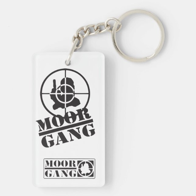 Moor Gang Logo Keychain (Back)