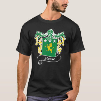 Moore Coat Of Arms Surname Last Name Family Crest T-Shirt