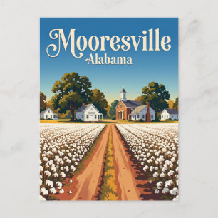 Mooresville USA Postcard