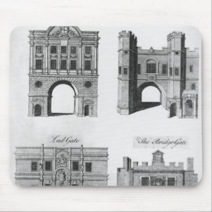 Moorgate, Cripplegate, Ludgate Bridgegate Mouse Pad