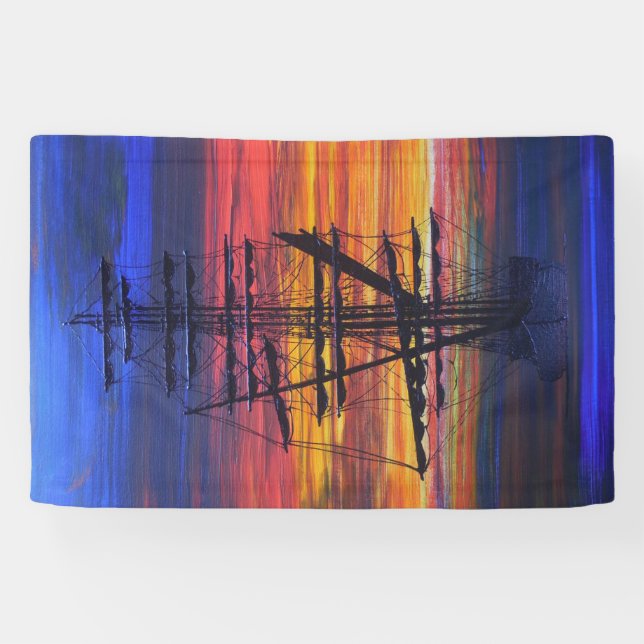 Mooring at dawn  banner (Horizontal)