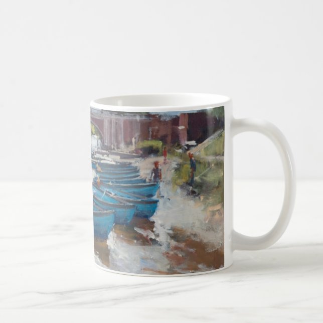 Moorings at Hampton Court 2011 Coffee Mug (Right)