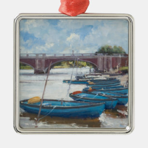 Moorings at Hampton Court 2011 Metal Tree Decoration