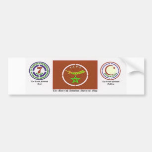 Moorish American National Government Bumper Sticker